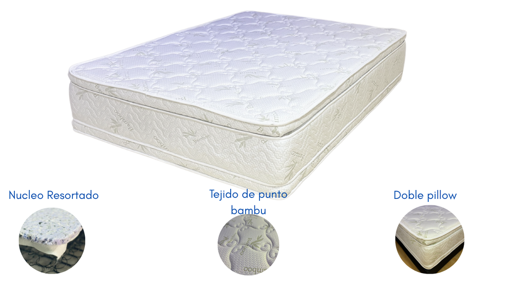 Colchón Natural 🌿 Firmeza y Soporte para un Sueño Perfecto💫.
